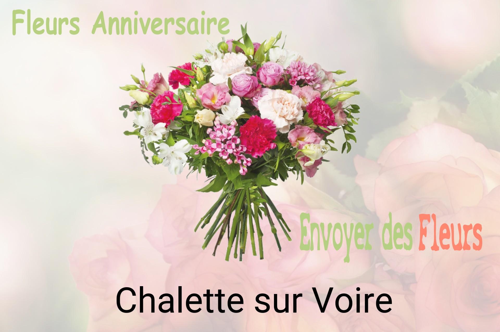 Bouquet de fleurs d’anniversaire livré à Chalette-sur-Voire